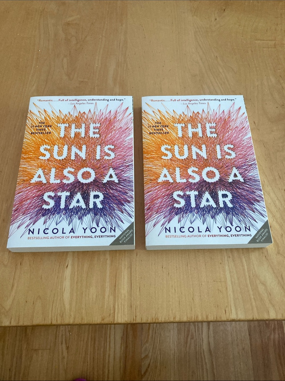 The Sun Is Also a Star by Nicola Yoon - Paperback (Set of 2)